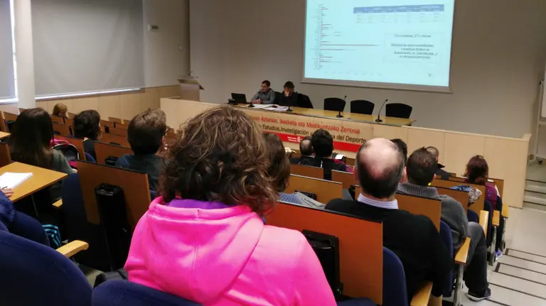 Reunión del INDJ con entidades deportivas. Foto Gobierno de Navarra.