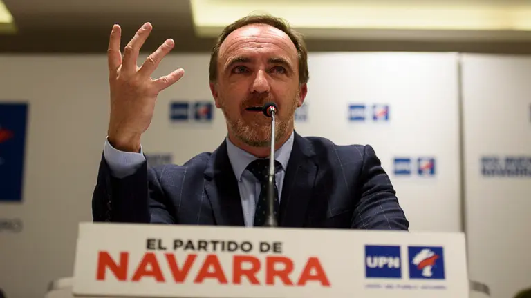 Los miembros del Consejo Político de UPN celebran sesión ordinaria para referirse a la actualidad política. PABLO LASAOSA 18