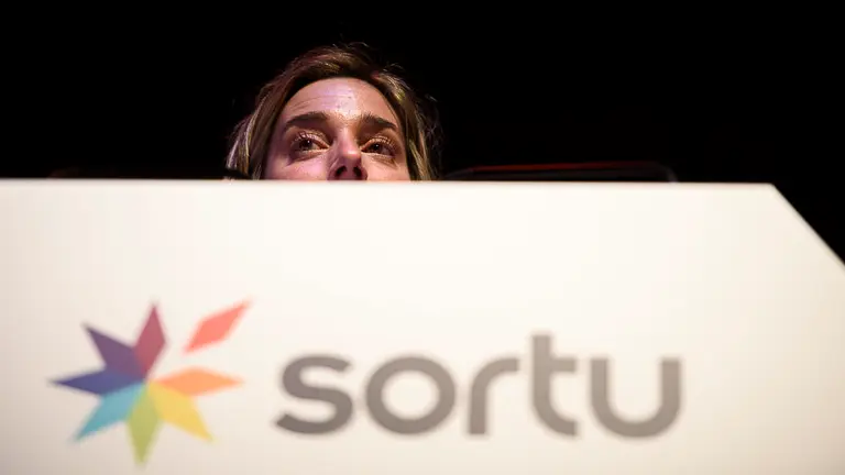 Miren Zabaleta máxima responsable de Sortu en Navarra. PABLO LASAOSA 01