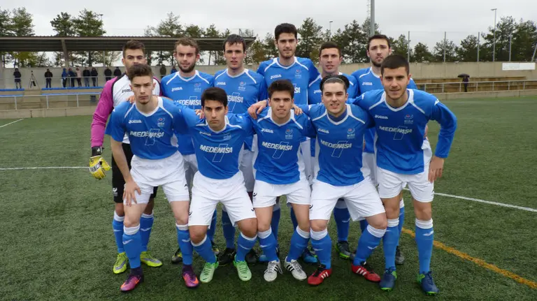 Equipo titular del Ardoi en Zizur.