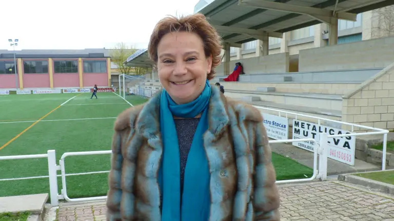 Eva Blanco en Mutilva.