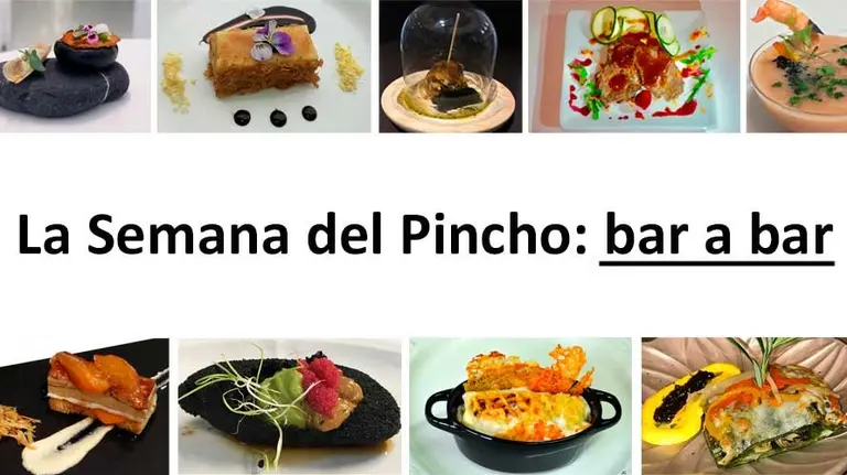 La ruta para no perderte ningún pincho estos son los 77 bares que hay que visitar en la Semana del Pincho de Navarra. ARCHIVO