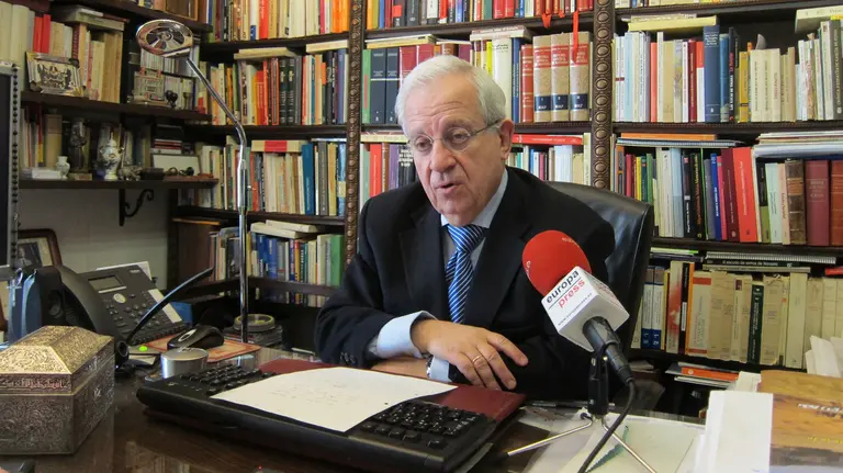 Jaime Ignacio del Burgo, expresidente del Gobierno de Navarra.