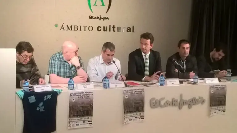 Presentación de la carrera en El Corte Inglés.