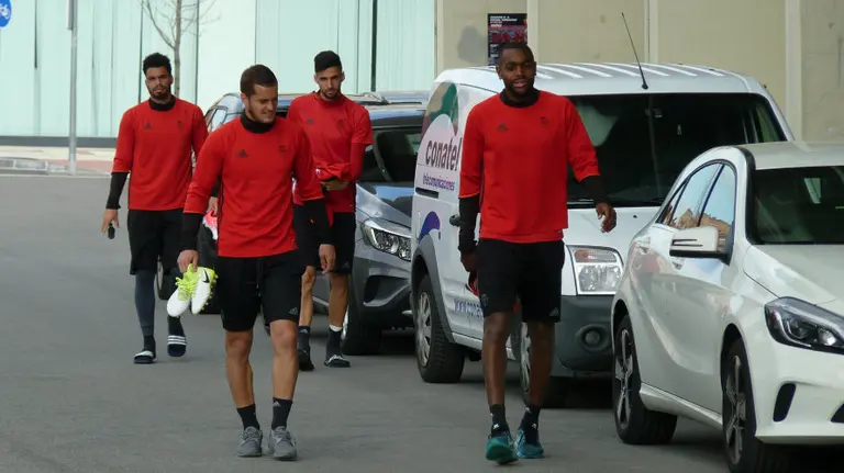 Raoul Loe este viernes llegando al Sadar.