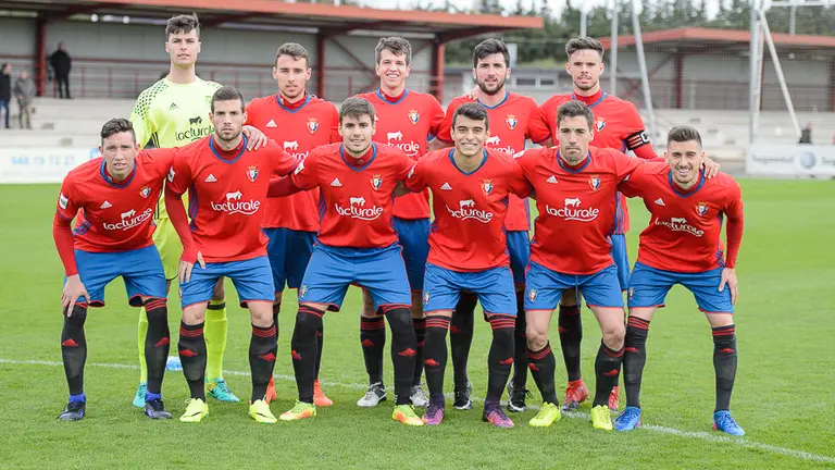 Imágenes del Osasuna Promesas - Burgos. PABLO LASAOSA 01 (1)