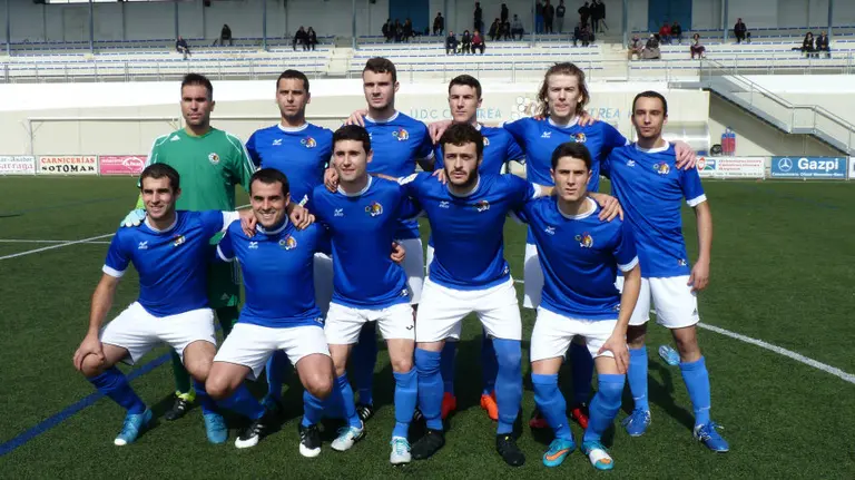 Equipo titular del Txantrea 2016-17.