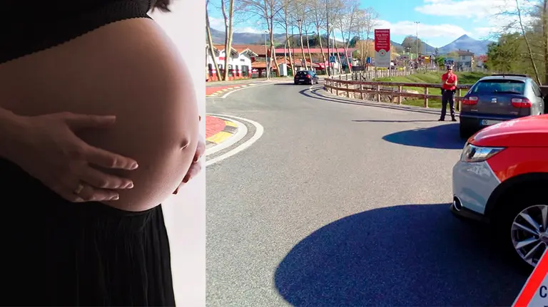 Pillada una embaraza drogada al volante en Baztán.