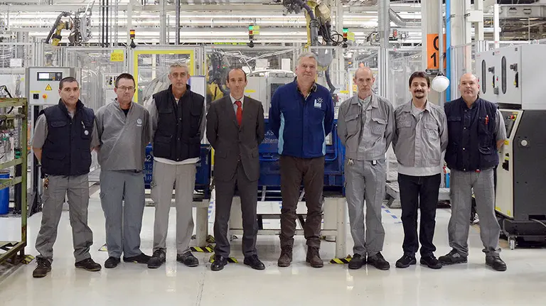 De izquierda a derecha, Rubén Mina, José Felipe Hermoso de