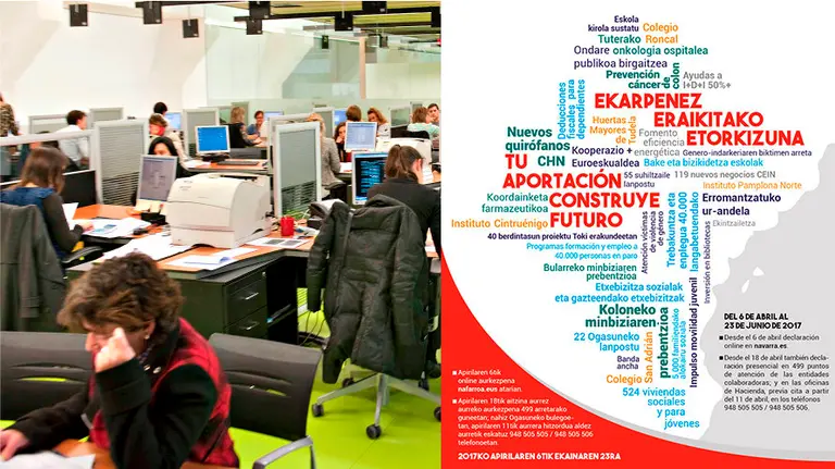 Campaña de la Renta en Navarra para este 2017.