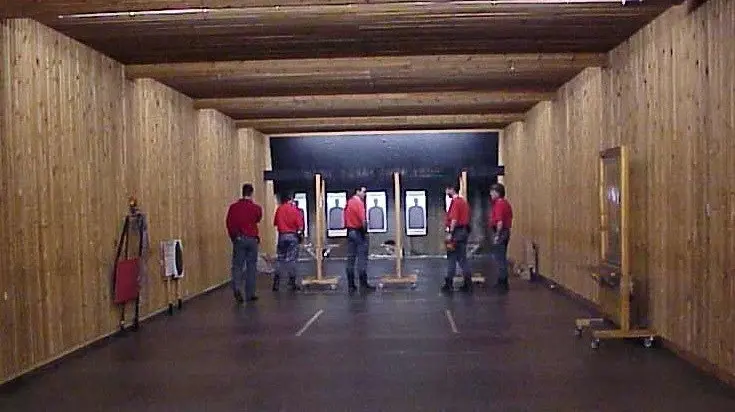 Galería de tiro de la Policía Foral de Navarra