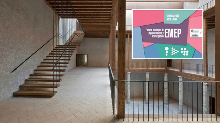 Imagen del patio principal del Condestable. Archivo