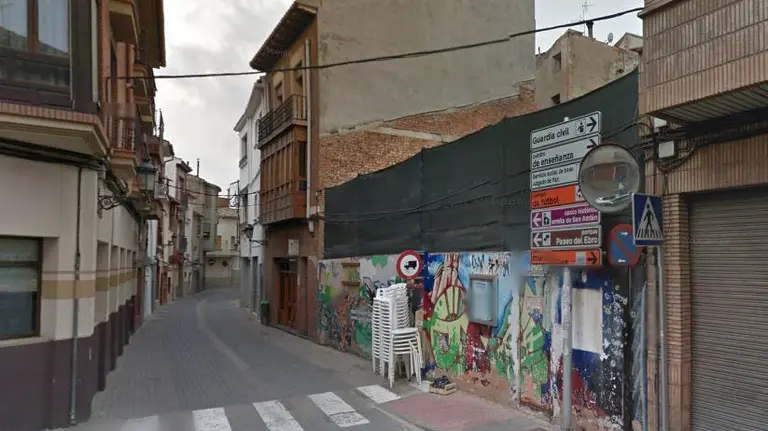 Imagen del centro de la localidad navarra de San Adrián ARCHIVO