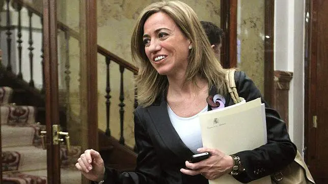 Carme Chacón, exministra de Defensa con Rodríguez Zapatero, en una imagen de archivo EFE