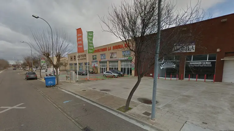 Avenida Zaragoza de Tudela.