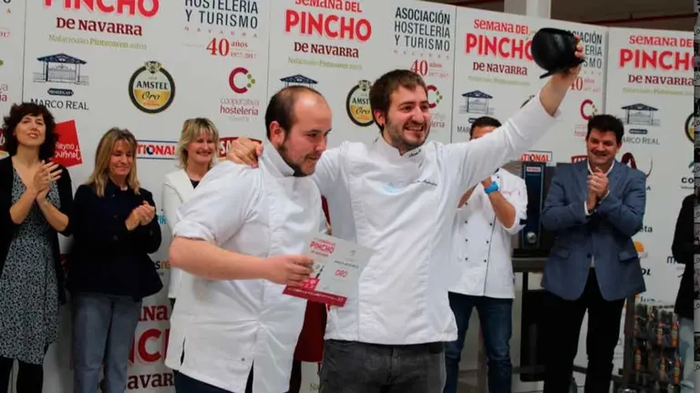 Los chicos del Baserri Berri y su bOOmVeja!!! ganadores de La Semana del Pincho. NAVARRA (3)