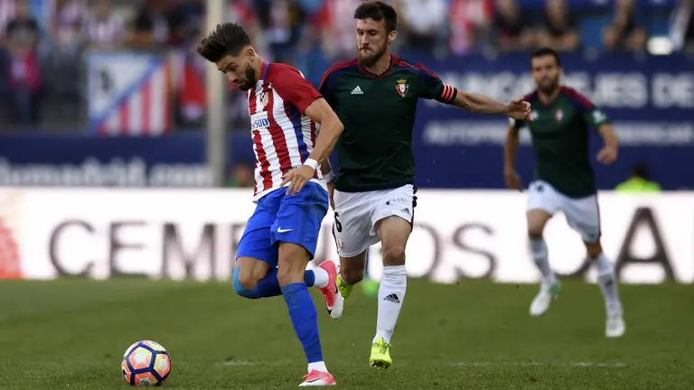 Partido entre Atlético de Madrid y Osasuna en el Vicente Calderón.  (35)