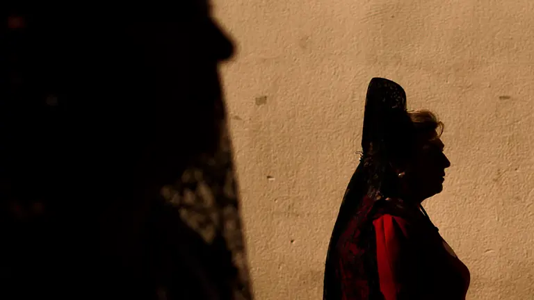 Bendición del nuevo Paso de la Hermandad de La Pasión en Domingo de Resurrección . PABLO LASAOSA 12