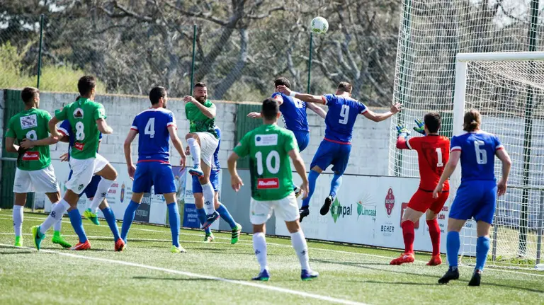 Partido Guijuelo - Izarra. Foto Facebook Guijuelo.