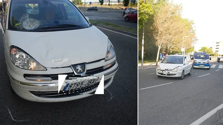 Atropello mortal en la calle Sadar de Pamplona