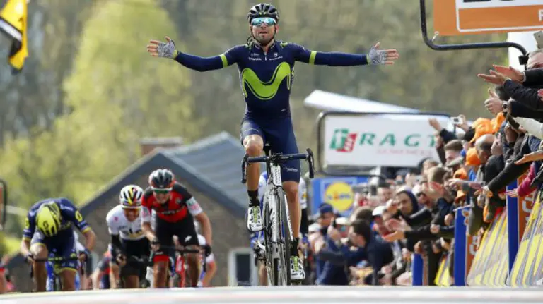 Valverde entra vencedor. Efe.