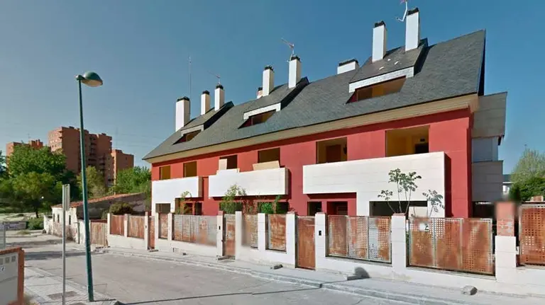 Chalet &#39;okupado&#39; por los ahora condenados en Pozuelo. ARCHIVO