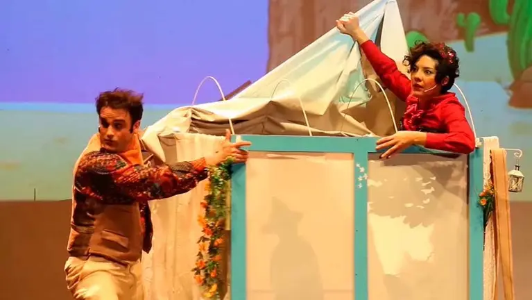 Actores de Aventura en el desierto el secreto del elixir. ARCHIVO