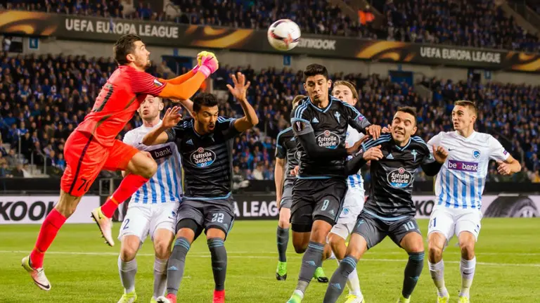 Partido Genk - Celta. Twitter Uefa Europa League.