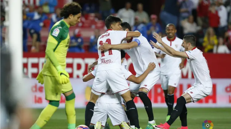 Partido Sevilla - Granada. Lfp.