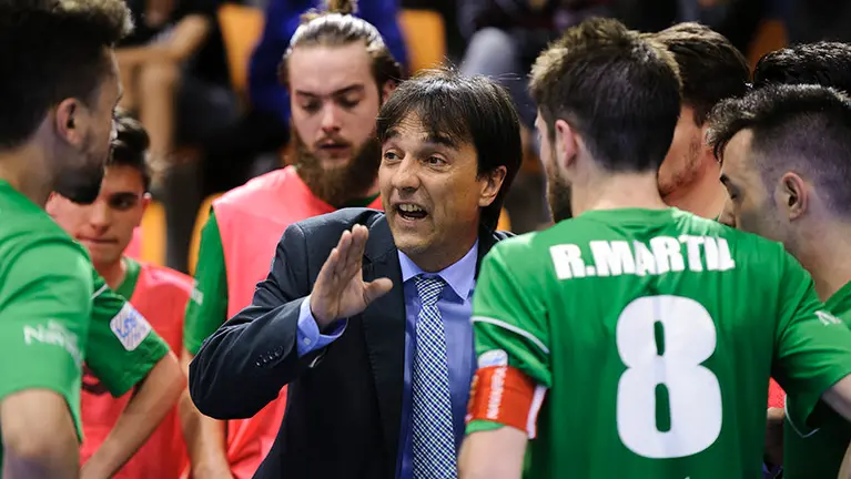 Último partido del Magna Gurpéa en casa contra el Jaén. MIGUEL OSÉS_23