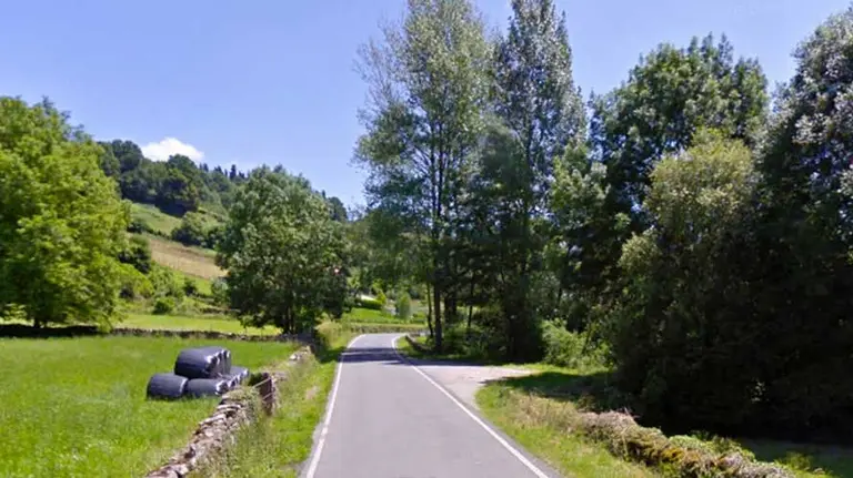 Carretera en la que ha tenido lugar la colisión. ARCHIVO