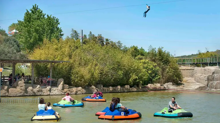 Bumpers y Gran Tirolina en SendaViva.
