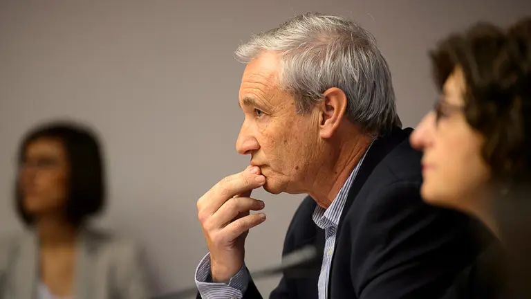 Mikel Aranburu comparece en comisión. PABLO LASAOSA 02