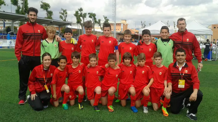 Selección navarra de f´ñutbol masculino sub-12.
