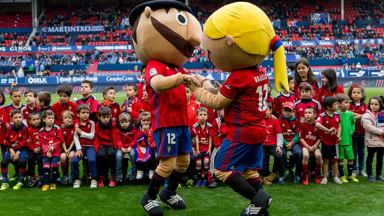 La grada de El Sadar durante el partido de Liga entre Osasuna y Deportivo de La Coruña (01). IÑIGO ALZUGARAY
