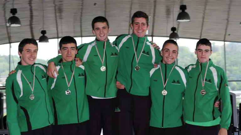 Triplete del K2 juvenil en Orio.