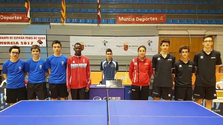 Campeonato de España escolar en Murcia.