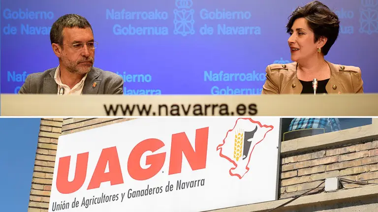 El Gobierno foral anuncia que podría personarse en la causa de UAGN y las supuestas irregularidades en los cursos de formación. PABLO LASAOSA.
