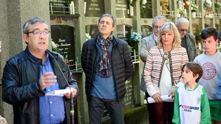 Homenaje a a Tomas Caballero concejal de UPN asesinado por ETA el 6 de mayo de 1998. PABLO LASAOSA 25