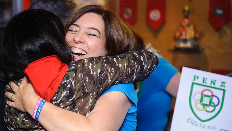 Día del socio en la Peña Oberena con la entrega de La Mandarra Solidaria que este año se entrega a la Asociación Navarra de Autismo. MIGUEL OSÉS_4 (3)