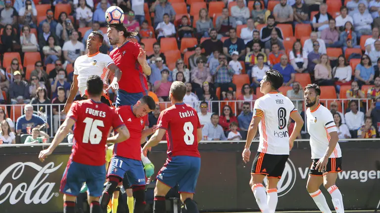 Partido Valencia - Osasuna en Mestalla 4