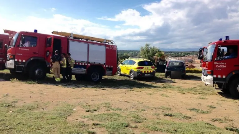 El hinchable no contaba con permisos