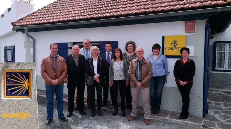 La nueva oficina de Correos en Burguete.