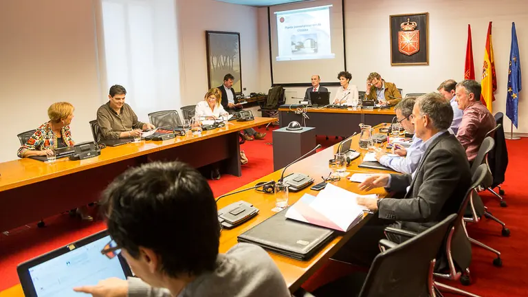 La presidenta de la Cámara de Comptos, Asunción Olaechea, explica el informe sobre las ayudas públicas a la planta de biometanización de Ultzama (16). IÑIGO ALZUGARAY