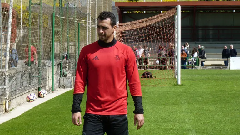 Miguel de las Cuevas en Tajonar.