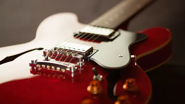 Una guitarra eléctrica. ARCHIVO