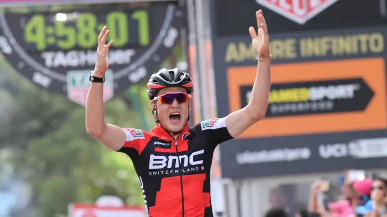 Victoria al esprint en la etapa del Giro. Twitter. Giro.