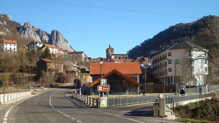 Una imagen de Isaba, en el valle del Roncal. ARCHIVO