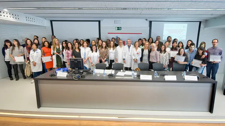 Residentes en el hospital de Navarra