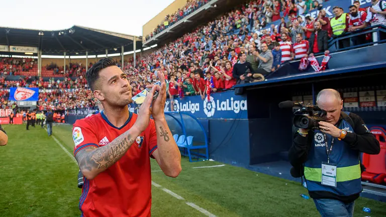 Imagen del Osasuna - Granada. PABLO LASAOSA (27)